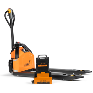 ePicker Lithium-Ion Powered Pallet Jack 2600lb Cap, 27x48 - EPT12L