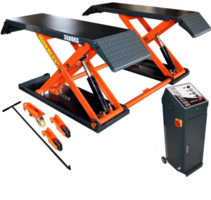 Katool KT-X80 8,000lb Mid Rise Scissor Lift - Pneumatic Lock