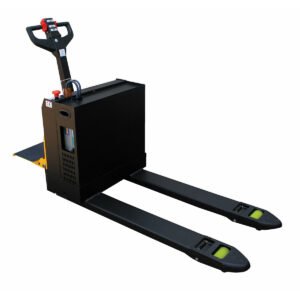 Vestil 48” Fork AGM Battery Powered Rider Electric Pallet Truck 27x48" with 4500 lb Cap - EPT-2748-45-RP-AGM