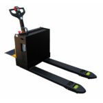 Vestil 48" Fork Electric Rider Pallet Truck 27x48" with 4500 lb Cap and 7.8 Lift Ht - EPT-2748-45-RP