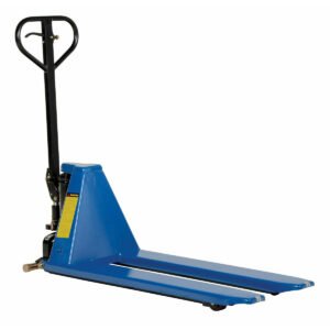 Vestil Steel Hand Pump Tote Lift 58 In. x 21 In. x 50 In. 3000 Lb. Capacity Blue-L-220-HD