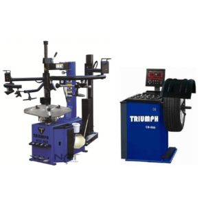 NTC-950-2 Tire Changer with NTB- 800 Wheel Balancer Combo by Triumph