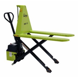 Vestil 45" Fork Electric High Lift Pallet Truck, 2200 lb Cap and 31.5" Lift Ht - PMC-HIPM-27-DC