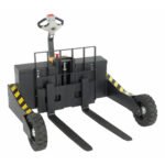 Vestil Rough Terrain Electric Pallet Truck with AC Drive Motor 3000 lb Cap and 48" Lift Ht - RT-EPT-3-48