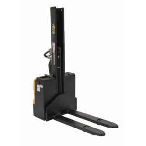 Vestil 42" Fork Electric Fork Over Stacker with 2200 lb Cap and 62" Lift Ht Fixed Forks - SNM-62-FF-21