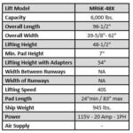 Tuxedo-MR6K-48X-Scissor_Lift-specifications