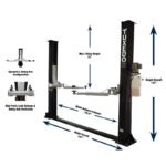 Tuxedo-TP9KF-TUX-Two_Post_Lift-Features