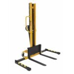 Vestil 42" Fork Manual Straddle Stacker with 1000lb Cap Adjustable Forks/Legs -VHPS-NM-1000-AA