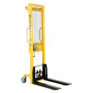Vestil 30" Fork Manual Straddle Stacker with 770lb Cap and 59" Lift Ht Fixed Forks - VWS-770-FF