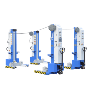 iDEAL MSC-13K-B-452 Mobile Column Lift, Four Column Set, 52,000 lbs.