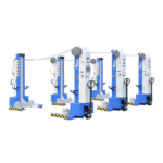 iDEAL MSC-13K-B-678 Mobile Column Lift, Six Column Set, 78,000 lbs.