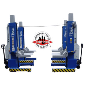 iDEAL MSC-18K-X-472 Mobile Column Lift, Four Column Set, 72,000 lbs. ALI Certified