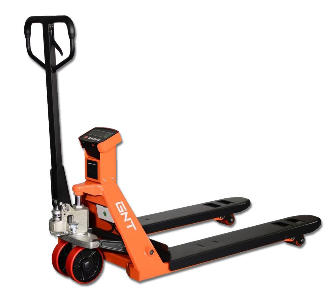 GNT Manual Pallet Jack w/Scale & Printer | 5500 lb Capacity | G55WL
