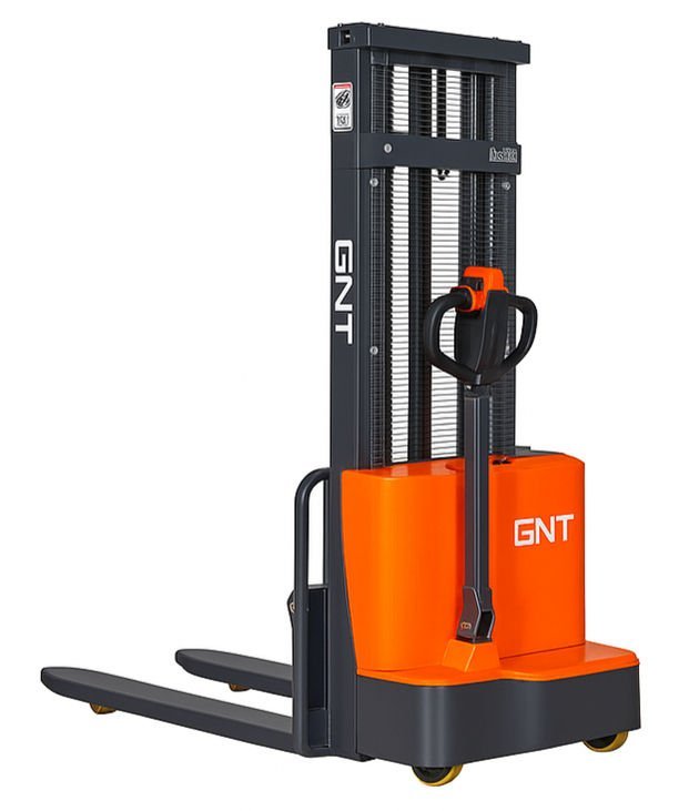 GNT Lithium Fork Over Stacker | 2800lb Capacity | 118" Lift Height | G28BCD-118LI
